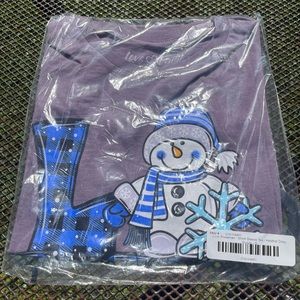 Love in Faith Love one Another Medium shirt- Snowman